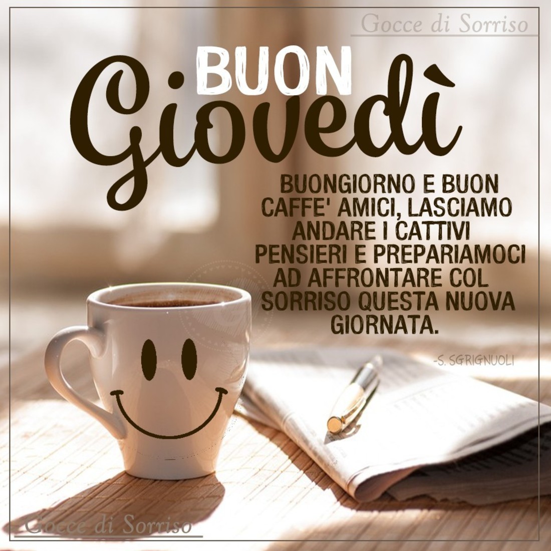 Belle Frasi Di Buon Giovedi A Tutti 1 Buongiornoate It