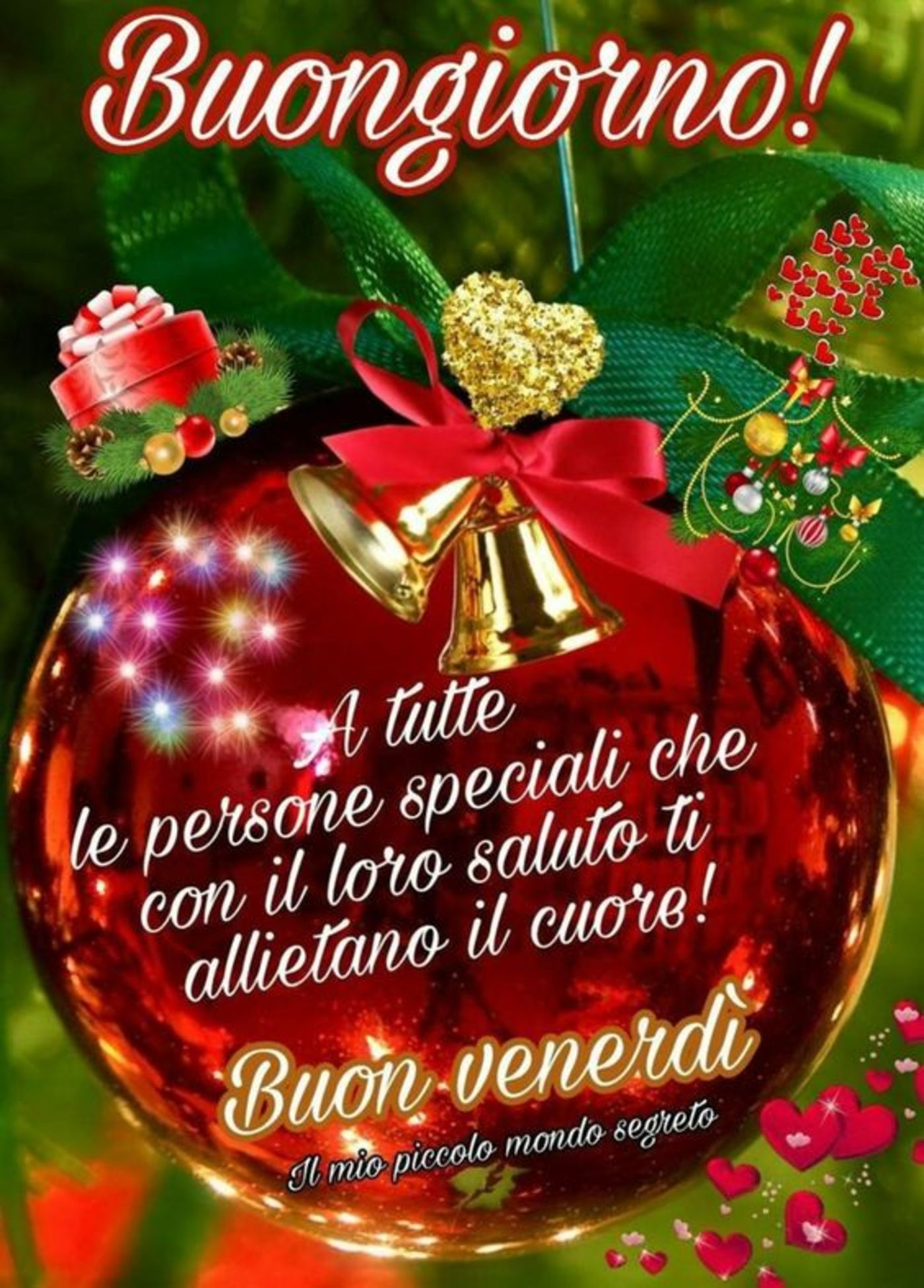 Bellissime Buona Domenica Immagini Nuove Natalizie.Buon Venerdi Natalizio 2 Buongiornoate It