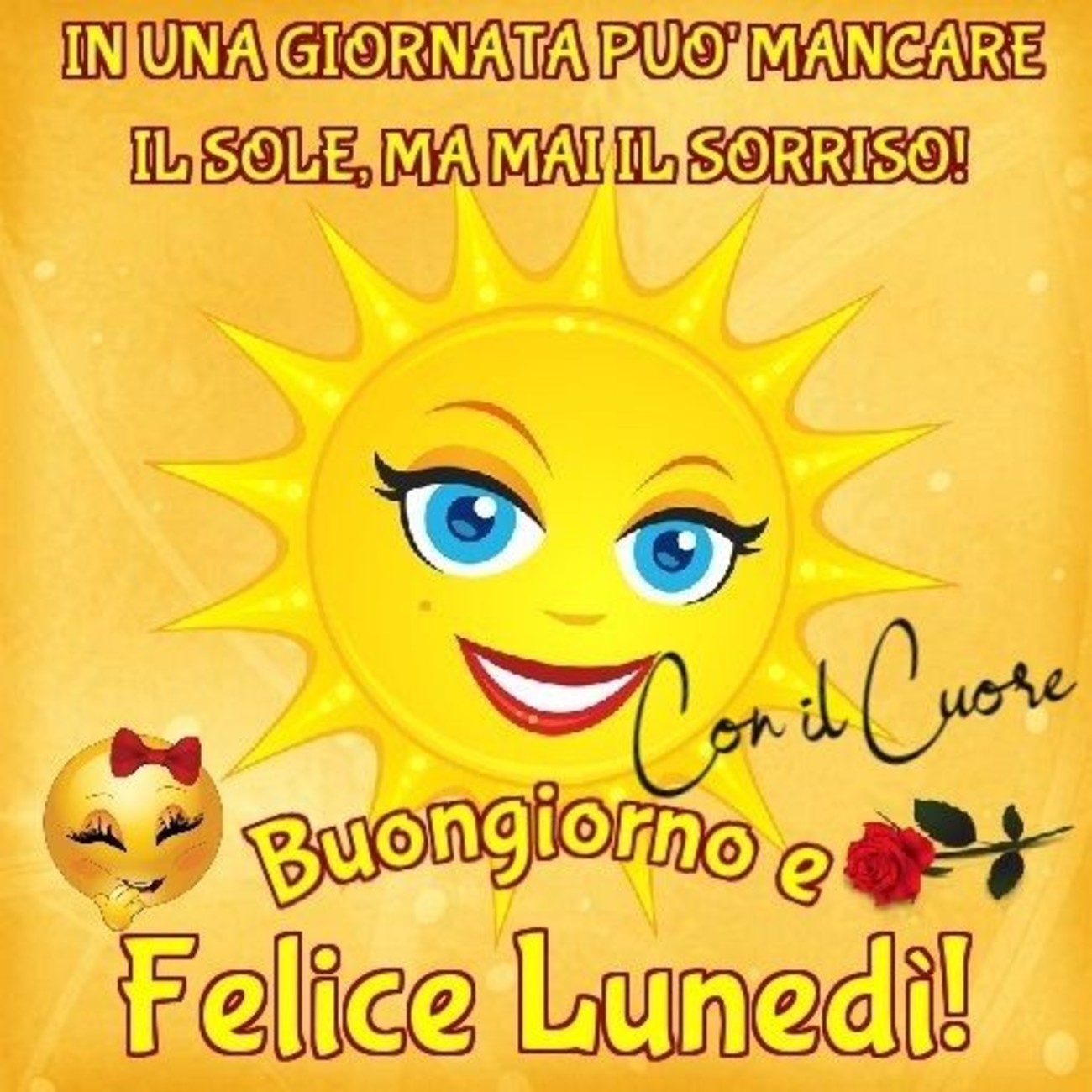 Felice lunedì con il sorriso - BuongiornoATe.it