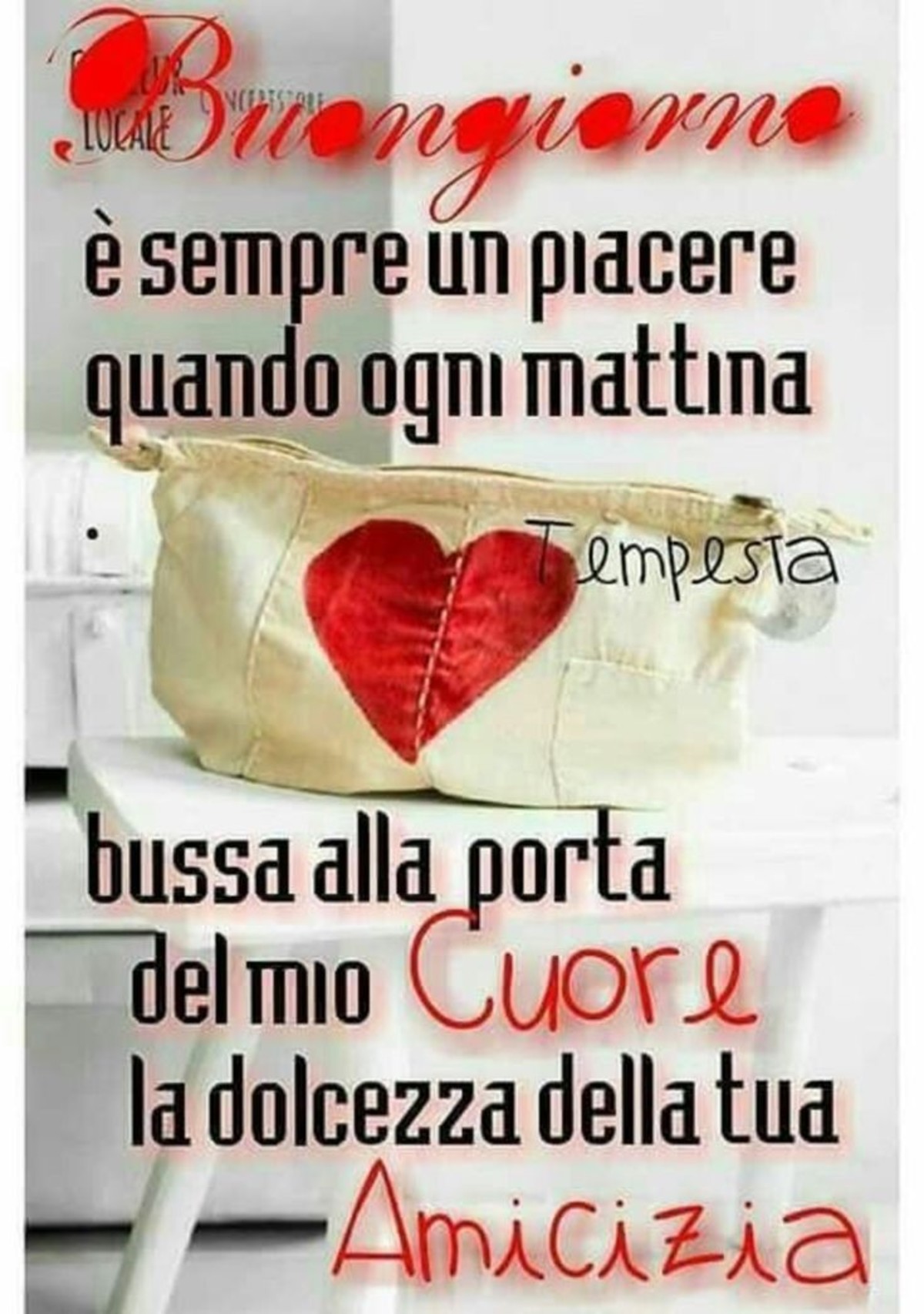 Buongiorno amici