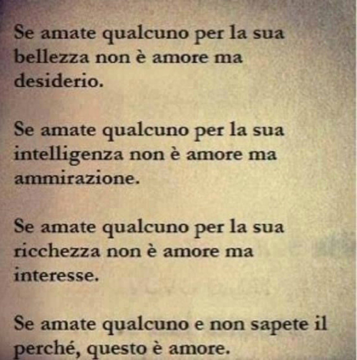 Frasi vere sull'amore