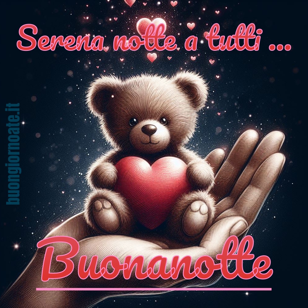 Serena notte a tutti... Buonanotte