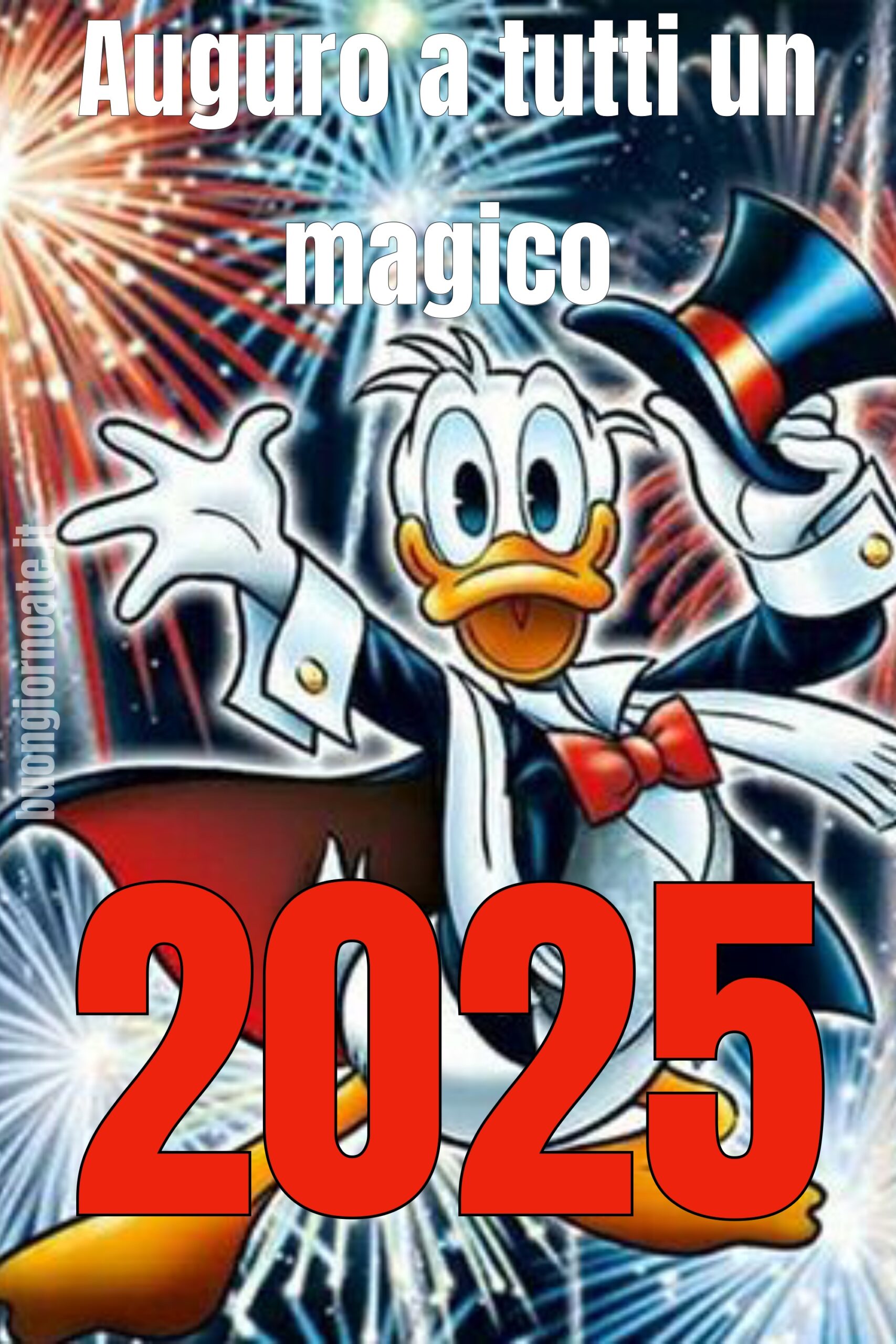 Auguro a tutti un magico 2025