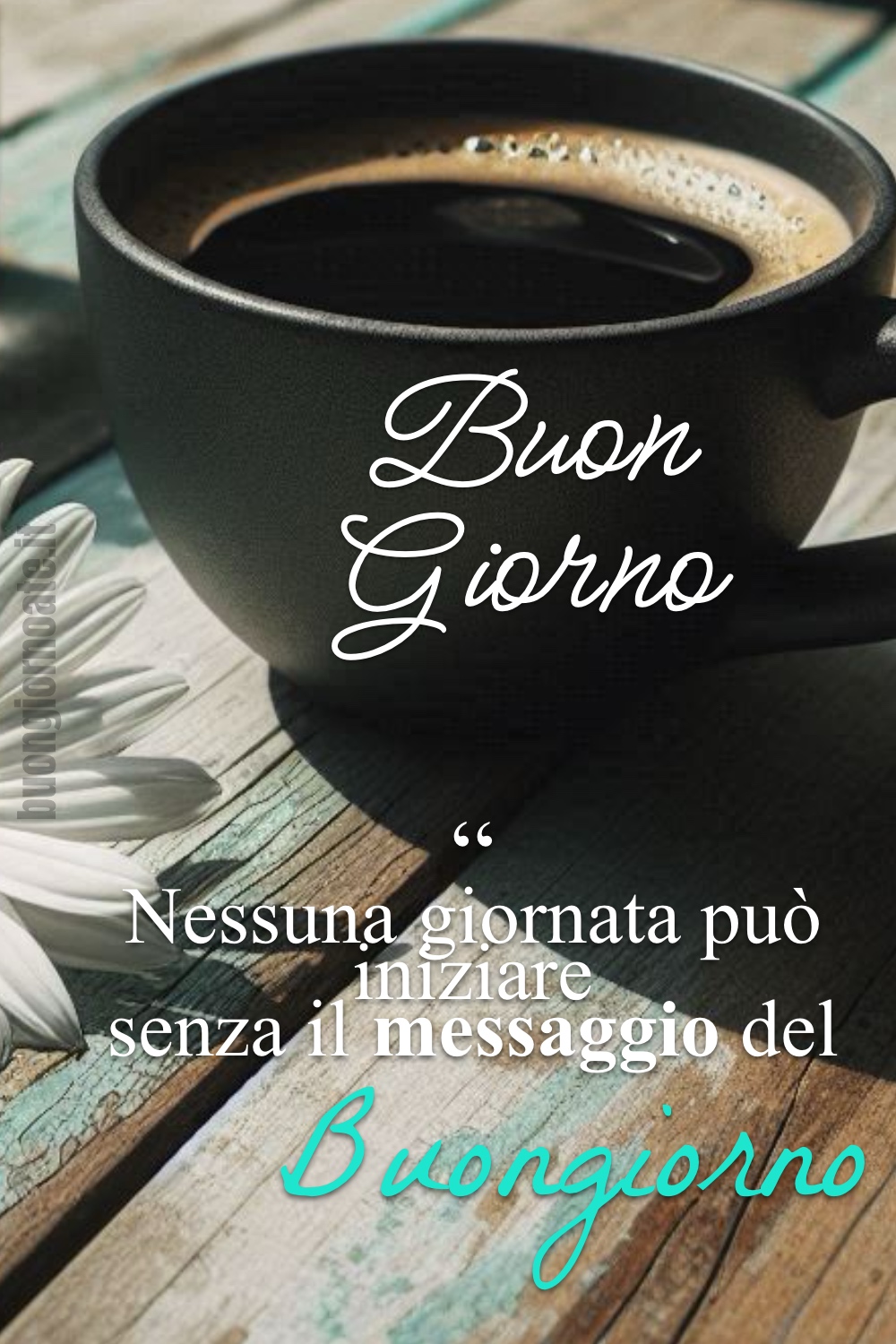 Buon Giorno. “Nessuna giornata può iniziare senza il messaggio del Buongiorno.”